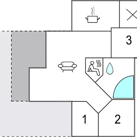 Beautiful In Sydals With Kitchen Semesterbostad Sonderby (Sonderjylland)